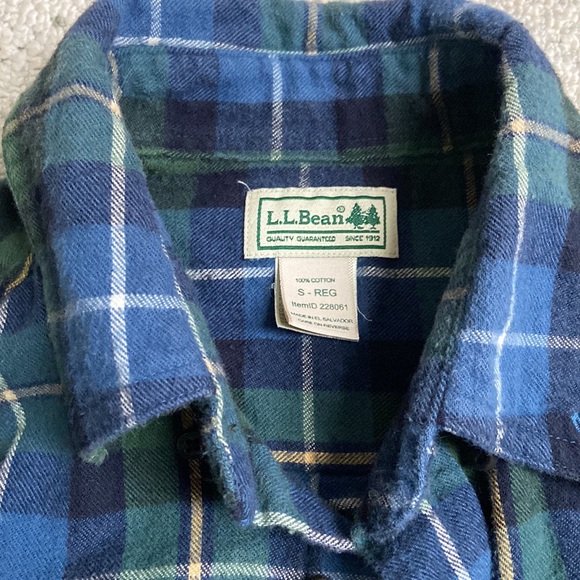 Ll bean flannel - Picture 2 of 3